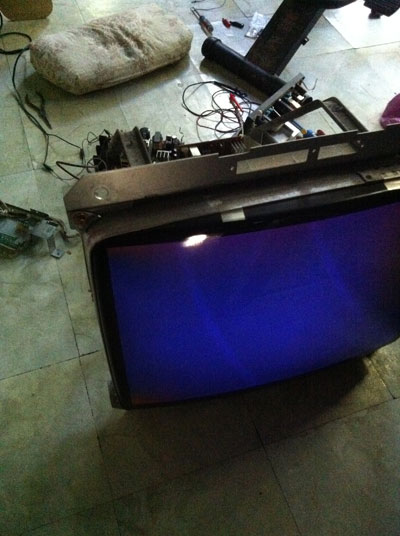 working Toshiba D29CR55 arcade monitor